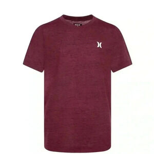 Hurley Boys Soft Basic T-Shirt | Deep Maroon, L, NWOT